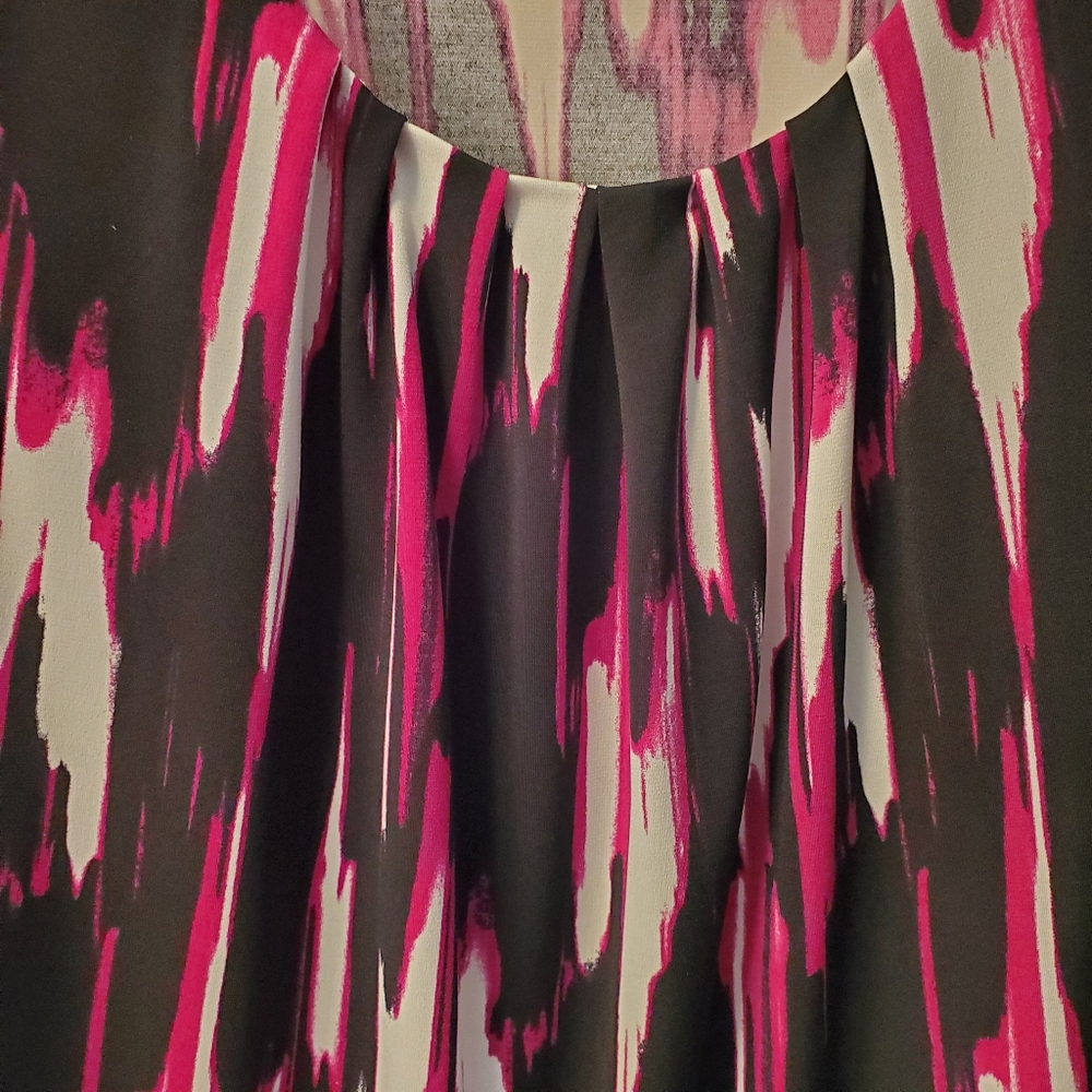 Evan Picone S Sleeveless Multicolor Top EUC - Picture 5 of 5